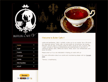 Tablet Screenshot of butlercafev.com